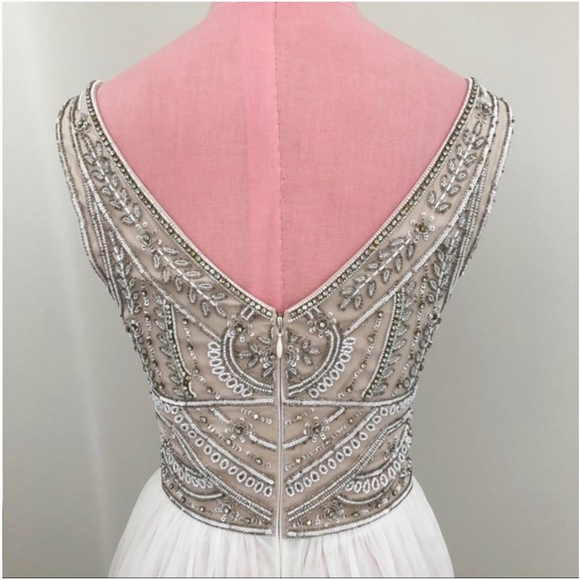 Anthropologie BHLDN White Sterling Dress NWOT - Picture 6 of 8